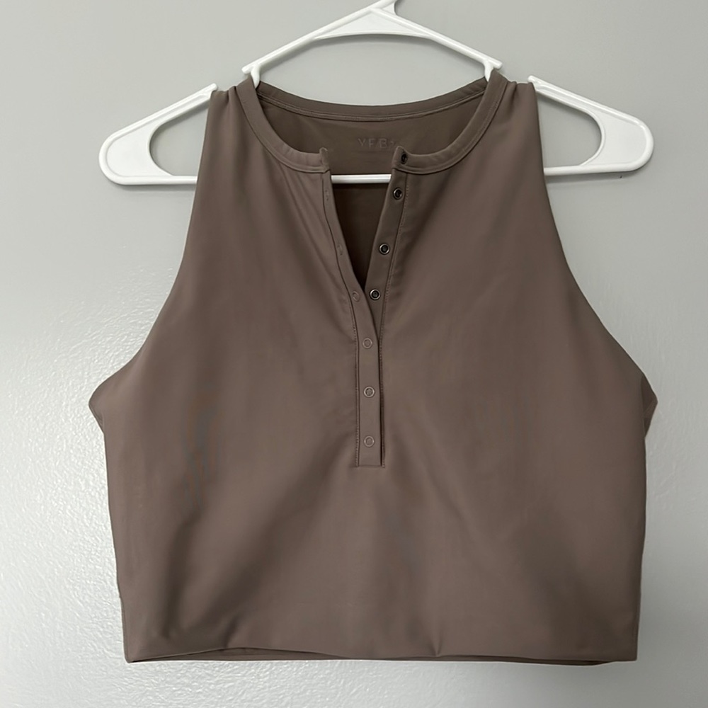 Abercrombie & Fitch Activewear, Toupee long line sports bra top, Women’s L